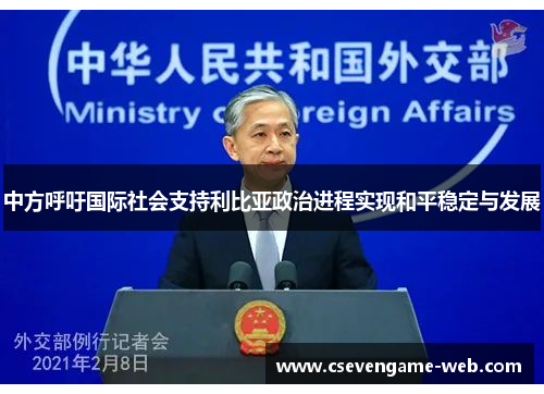 中方呼吁国际社会支持利比亚政治进程实现和平稳定与发展